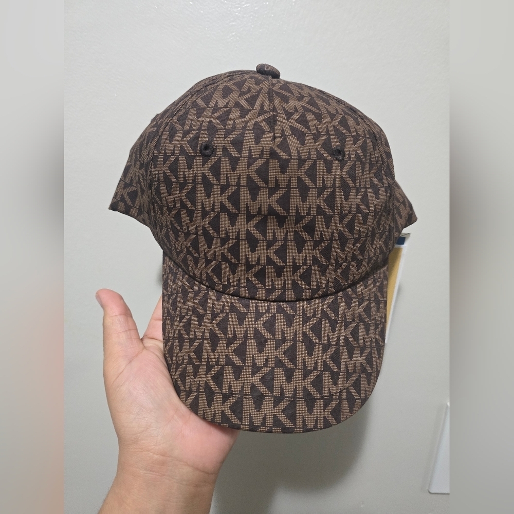 Michael Kors Brown Logo Cap - Picture 10 of 11